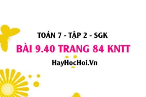 Bài 9.40 trang 84 Toán 7 Tập 2 Kết nối tri thức: Bài toán uốn dây thép thành tam giác cân